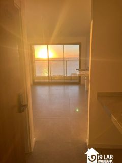 Studio Moderno no Alive Vitória: Vista Mar Frontal e Infraestrutura Completa