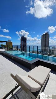 Studio Vista Mar Frontal no Corredor da Vitória