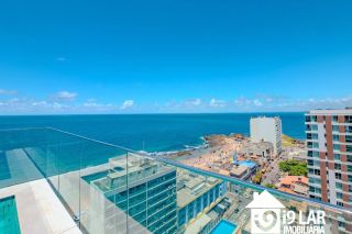 Porteira Fechada na Barra: Apartamento 1/4 Moderno no Edf. NAU