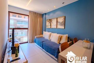 Porteira Fechada na Barra: Apartamento 1/4 Moderno no Edf. NAU