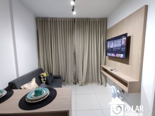 Compacto, Moderno e Sofisticado: Apartamento Mobiliado no Blue Barra com Vista Panorâmica