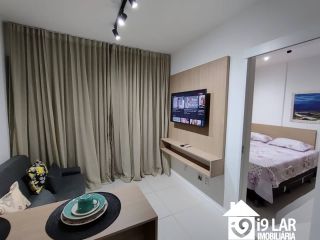 Compacto, Moderno e Sofisticado: Apartamento Mobiliado no Blue Barra com Vista Panorâmica