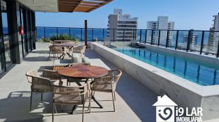 Compacto, Moderno e Sofisticado: Apartamento Mobiliado no Blue Barra com Vista Panorâmica