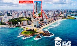 Invista ou More na Barra: 1/4 Porteira Fechada no Edf. 535 Barra com Alto Potencial de Renda