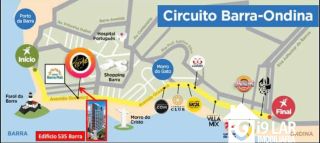 Invista ou More na Barra: 1/4 Porteira Fechada no Edf. 535 Barra com Alto Potencial de Renda