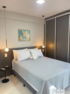 Invista a 50m do Mar em Itapuã: Studio Rentabilizado com Airbnb Superhost e Vista Panorâmica