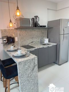 Invista a 50m do Mar em Itapuã: Studio Rentabilizado com Airbnb Superhost e Vista Panorâmica