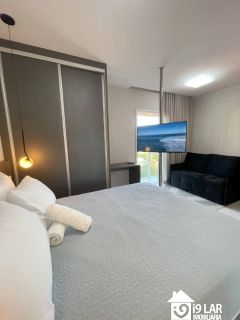 Invista a 50m do Mar em Itapuã: Studio Rentabilizado com Airbnb Superhost e Vista Panorâmica