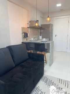 Invista a 50m do Mar em Itapuã: Studio Rentabilizado com Airbnb Superhost e Vista Panorâmica