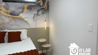 Vista Mar na Orla de Armação: 1/4 Mobiliado no Art Studio com Alto Padrão