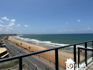 Vista Mar na Orla de Armação: 1/4 Mobiliado no Art Studio com Alto Padrão