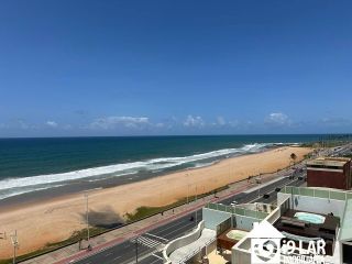 Vista Mar na Orla de Armação: 1/4 Mobiliado no Art Studio com Alto Padrão