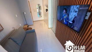 Pronto para Morar ou Investir em Ondina: 1/4 Mobiliado no House Ondina com Varanda Gourmet