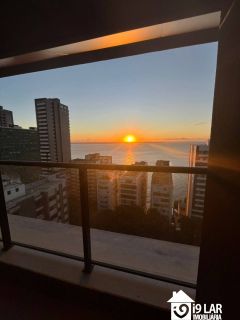 Vista Mar Frontal no Corredor da Vitória: Studio no Alive Acima do 14º Andar