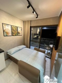 Invista na Barra: 1/4 Porteira Fechada no Smart Barra com Vista Mar