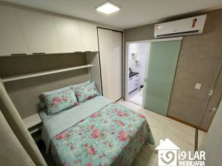 Invista na Barra: 1/4 Porteira Fechada no Smart Barra com Vista Mar