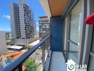 Pé na Areia na Barra: Studio com Vista Mar no Ocean Barra