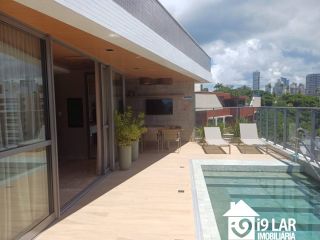 Pé na Areia na Barra: Studio com Vista Mar no Ocean Barra