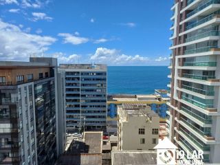 Pé na Areia na Barra: Studio com Vista Mar no Ocean Barra
