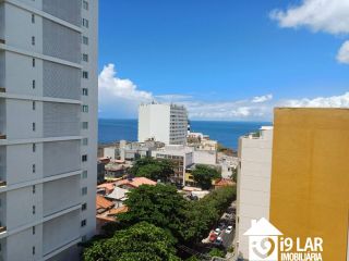 Pé na Areia na Barra: Studio com Vista Mar no Ocean Barra