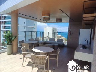 Pé na Areia na Barra: Studio com Vista Mar no Ocean Barra