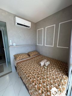 Vista Mar na Pituba: 1/4 Mobiliado no Smart Express com Renda Imediata