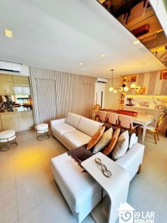 Alto Padrão em Alphaville I: 2 Suítes, 113m², Porteira Fechada no Palm Ville