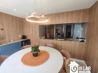 Alto Padrão no Aquarius: 3 Suítes, 126m² e Varanda Gourmet