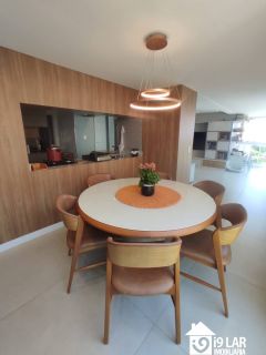 Alto Padrão no Aquarius: 3 Suítes, 126m² e Varanda Gourmet