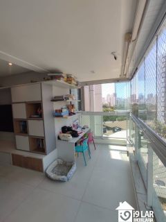 Alto Padrão no Aquarius: 3 Suítes, 126m² e Varanda Gourmet