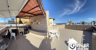 Cobertura Exclusiva na Pituba – 211m², 3 Suítes, Piscina e Vista Mar