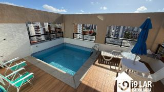 Cobertura Exclusiva na Pituba – 211m², 3 Suítes, Piscina e Vista Mar