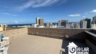 Cobertura Exclusiva na Pituba – 211m², 3 Suítes, Piscina e Vista Mar