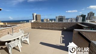 Cobertura Exclusiva na Pituba – 211m², 3 Suítes, Piscina e Vista Mar