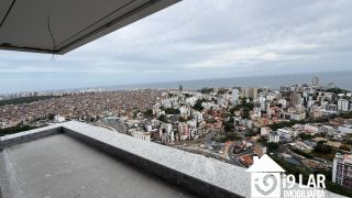 Luxo no Horto Florestal: 253m², 4 Suítes, Vista Mar e Andar Altíssimo