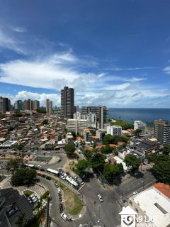 Apartamento 2 suítes na Barra com vista mar, andar alto e 2 vagas no Signature