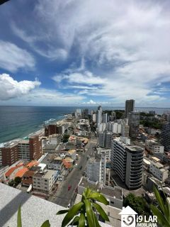 Apartamento 2 suítes na Barra com vista mar, andar alto e 2 vagas no Signature