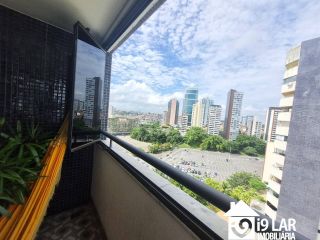 Apartamento 4/4 nascente no Caminho das Árvores, 117m², 2 vagas e 3 suítes