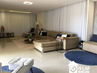 Casa 6/4 no Encontro das Águas com 900m² construídos, terreno de 5.400m², área verde e lazer completo