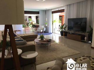 Casa 6/4 no Encontro das Águas com 900m² construídos, terreno de 5.400m², área verde e lazer completo