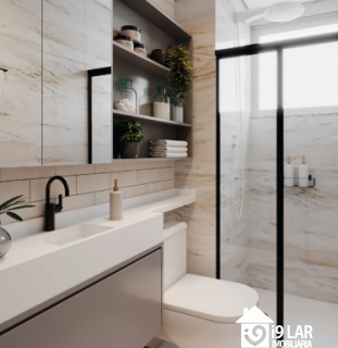 Lindo Apartamento Pronto para Morar - 2 Quartos no Condomínio Elevador Lacerda, Areia Branca