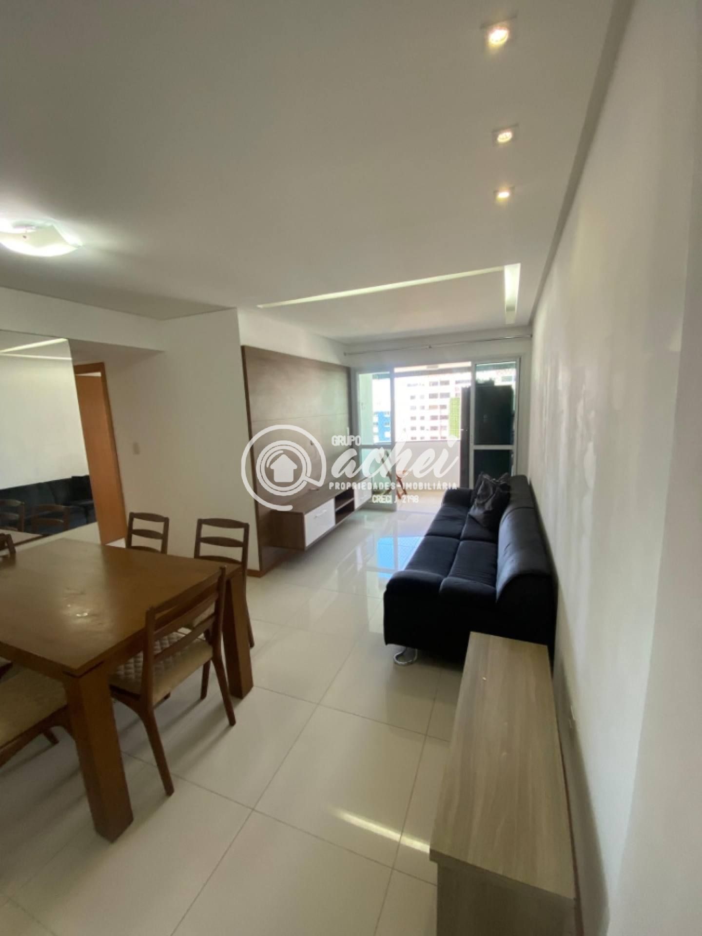 Apartamento 3/4 completamente mobiliado para locação em Pitangueiras