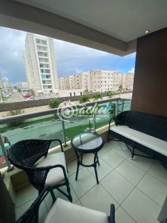 Apartamento mobiliado no Condomínio Torres do Atlântico