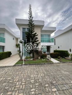 Casa 4/4 nascente com energia solar à venda no Condomínio Foz do Joanes