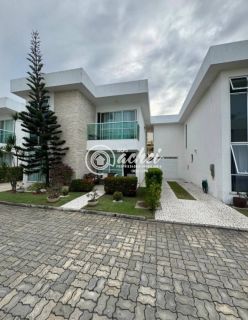 Casa 4/4 nascente com energia solar à venda no Condomínio Foz do Joanes