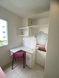 APARTAMENTO 2/4 SEMIMOBILIADO PARA LOCAÇÃO NO JARDIM DAS MARGARIDAS