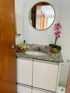 Cobertura 3/4 com Área Gourmet em Pitangueiras