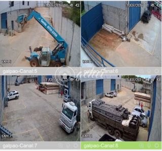 Condomínio de Galpões Larrain & Vidigal para locação no Bairro Caji