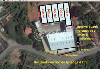Condomínio de Galpões Larrain & Vidigal para locação no Bairro Caji