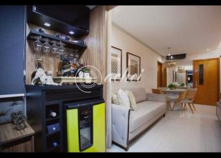 Apartamento 3/4 semi mobiliado